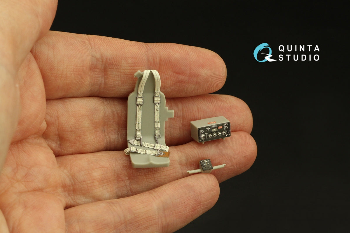 Quinta Studio QD32178 TBM-3 Avenger 3D-Printed coloured Interior on decal paper (Trumpeter) 1/32 – immagine 9