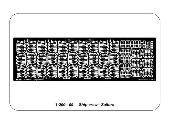 Aber 200-09 Ship crew - Sailors 1/200 – Bild 5