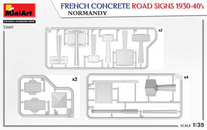 MiniArt 35669 FRENCH CONCRETE ROAD SIGNS 1930-40’S. NORMANDY 1/35 – Bild 3