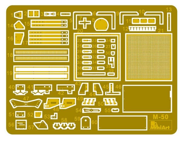 MiniArt 35260 T-60 PLANT N.37, SVERDLOVSK PROD. SPRING 1942. INTERIOR KIT 1/35 – zdjęcie 18