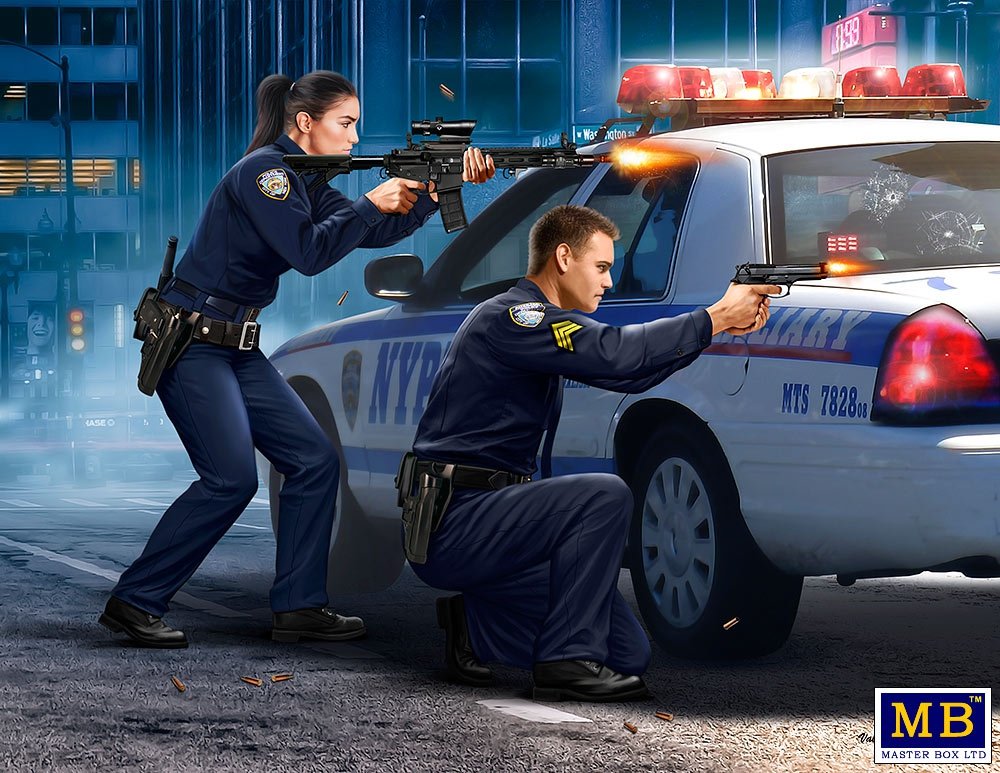 Master Box 24064 Shots fired – Officer needs assistance 1/24
