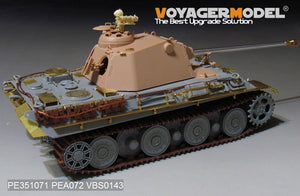 Voyager Model PE351071 WWII German Panther II Prototype Design Plan basic for Amusing Hobby 1/35 – imagen 2