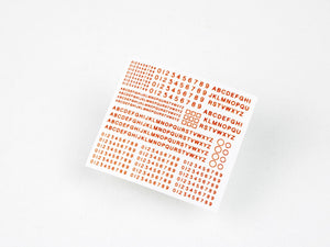 Red Fox Studio QS-35016 Numéros et lettres pour véhicules blindés britanniques vol.01 1/35 – image 3