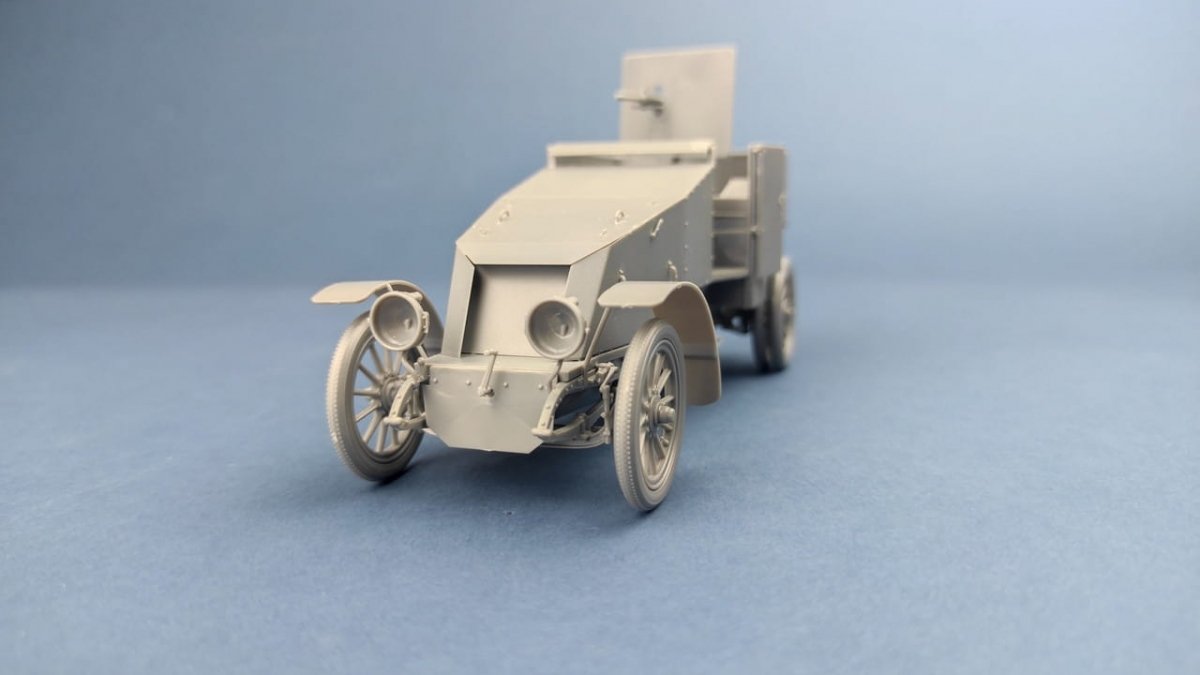 Copper State Models 35013 French Armored Car Modele 1914 (Type ED) 1/35 – immagine 2