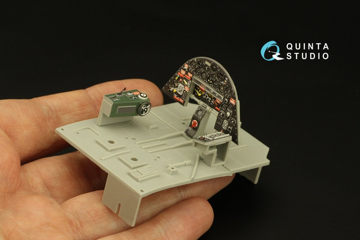 Quinta Studio QD32164 TBF-1C Avenger 3D-Printed &amp;amp; coloured Interior on decal paper (Trumpeter) 1/32 – immagine 8