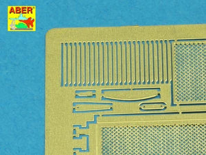 Grilles Aber 35G32 pour char russe T-55AM également pour T-55AMV (1/35) – image 6