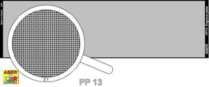 Aber PP13 Engrave plate (140 x 39 mm) - pattern 13 – imagen 2