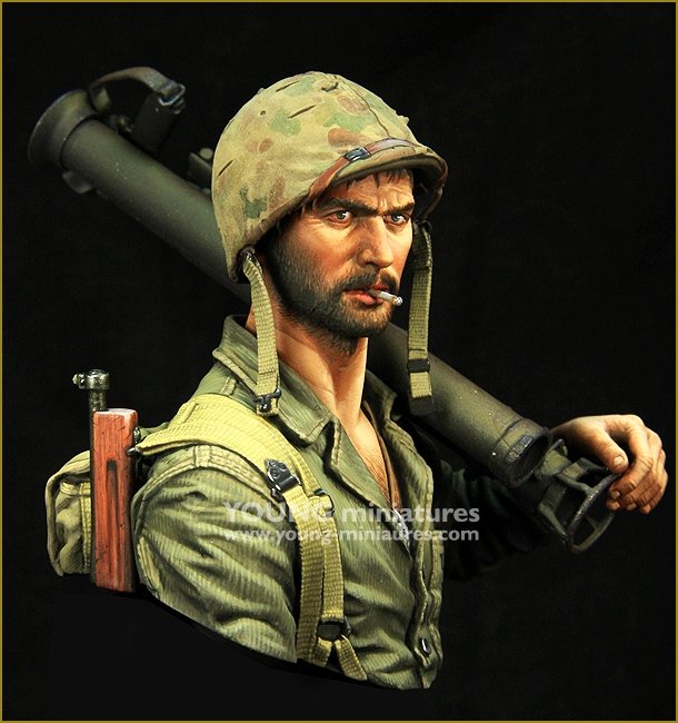 Young Miniatures YM1880 USMC PACIFIC WWII 1/10 – imagen 8
