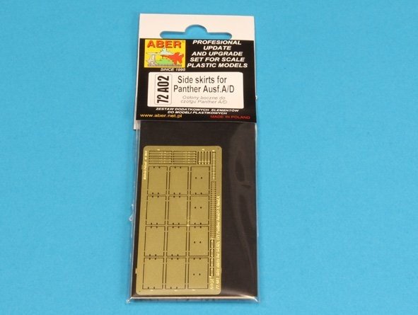 Aber 72A02 Jupes latérales pour Panther A/D 1/72 – image 4