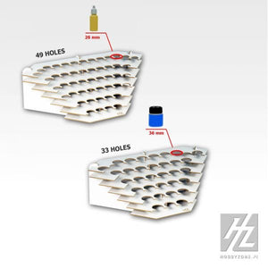 Hobby Zone HZ-S2nb (36mm) Large Corner Model Paint Stand – image 2
