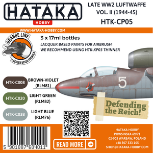 Hataka Hobby HTK-CP05 Late WW2 Luftwaffe vol. II (1944-45) – imagen 2