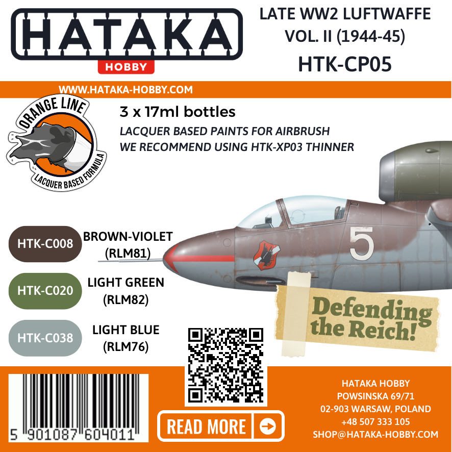 Hataka Hobby HTK-CP05 Late WW2 Luftwaffe vol. II (1944-45) – imagen 2