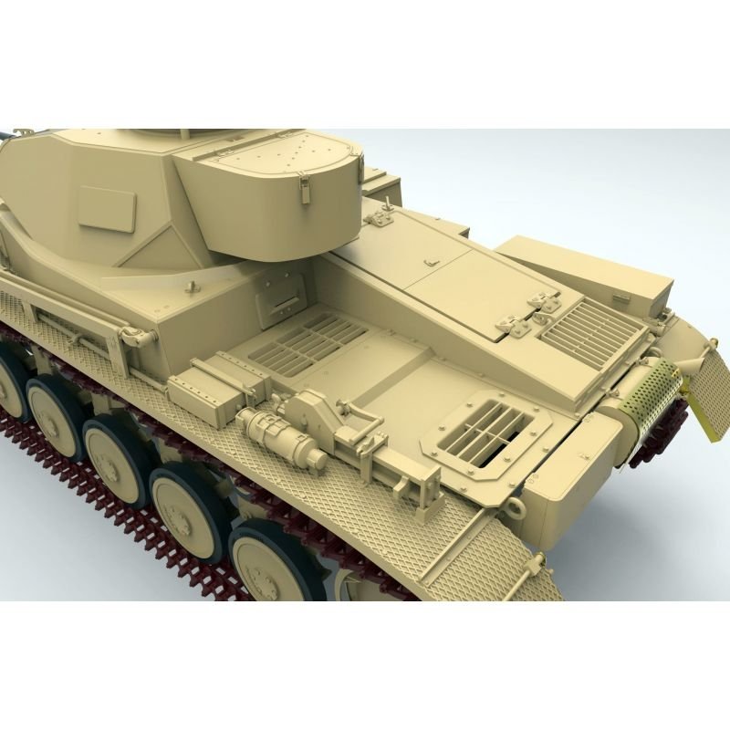 Gecko Models 16GM0009 Pz.kpfw II (Sd.Kfz. 121) Ausf. F (North Africa &amp;amp; Italian Front) 1/16 – immagine 3
