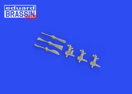 Moteur Bentley Sopwith Camel Eduard SIN64890 EDUARD 1/48 – image 6