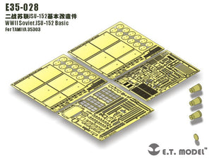E.T. Model E35-028 WWII Soviet JSU-152 Basic (For TAMIYA 35303) 1/35