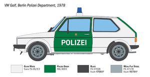 Italeri 3666 VW Golf Polizei 1/24 – Bild 4