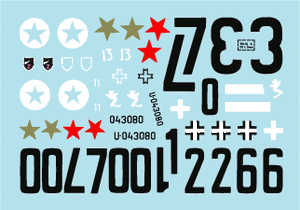 Star Decals 35-C1039 Axis/Eastern European StuG III (1) 1/35 – Bild 3