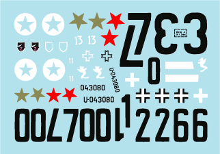 Star Decals 35-C1039 Axis/Eastern European StuG III (1) 1/35 – Bild 3