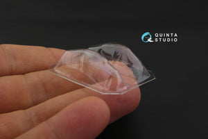 Quinta Studio QC72023 F4U-1 Corsair (Bird cage) vacuformed clear canopy (for Tamiya kit) 1/72 – zdjęcie 6