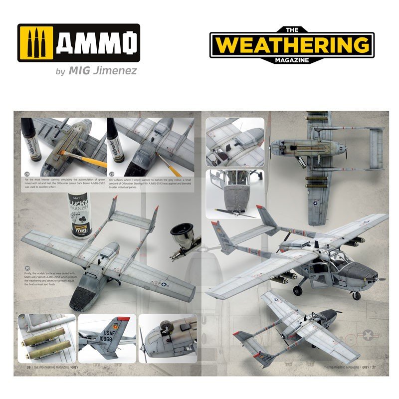 Ammo of Mig 4534 The Weathering Magazine Issue 35 – Grey (English) – Bild 2