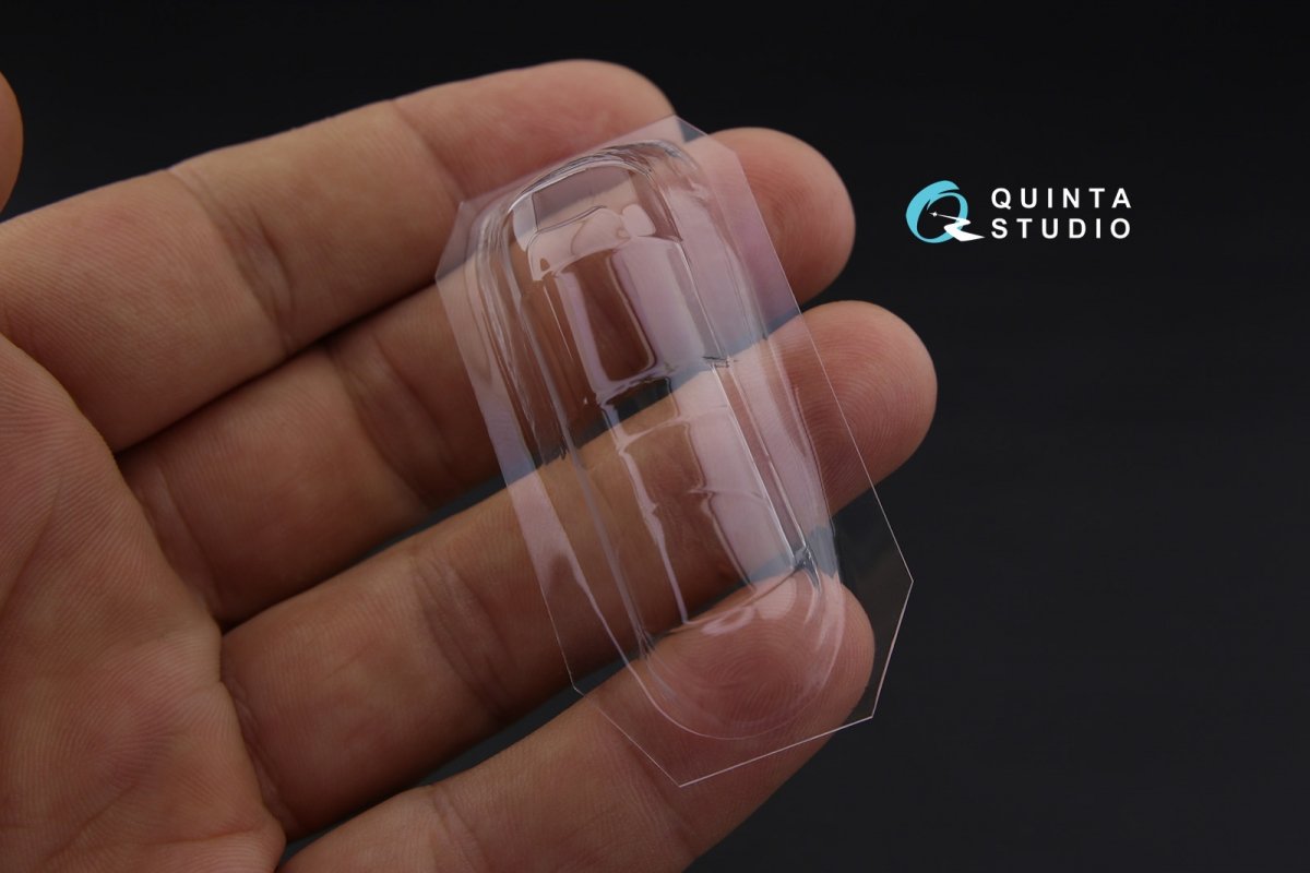 Quinta Studio QC48080 Yak-4 vacuformed clear canopy (for Mars Models kit) 1/48 – immagine 2