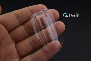 Quinta Studio QC48080 Yak-4 vacuformed clear canopy (for Mars Models kit) 1/48 – immagine 2
