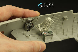 Quinta Studio QD32164 TBF-1C Avenger 3D-Printed &amp;amp; coloured Interior on decal paper (Trumpeter) 1/32 – immagine 13