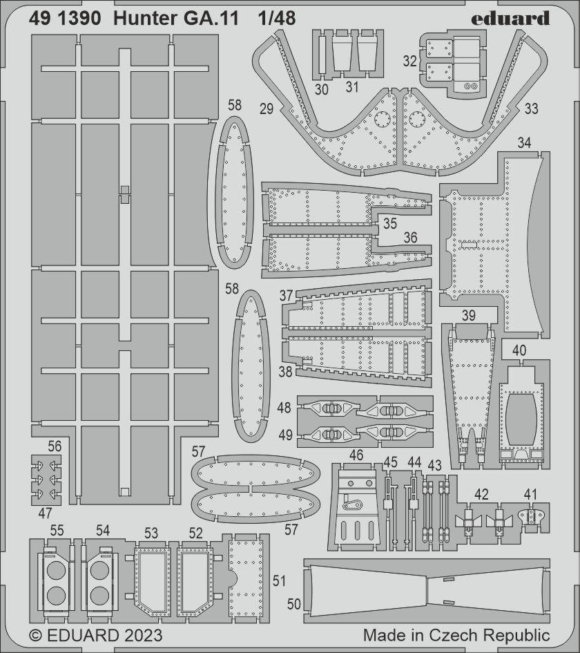 Eduard BIG49393 Hunter GA.11 AIRFIX 1/48 – immagine 2