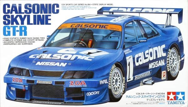Tamiya 24184 Calsonic Skyline GT-R (R33) 1/24