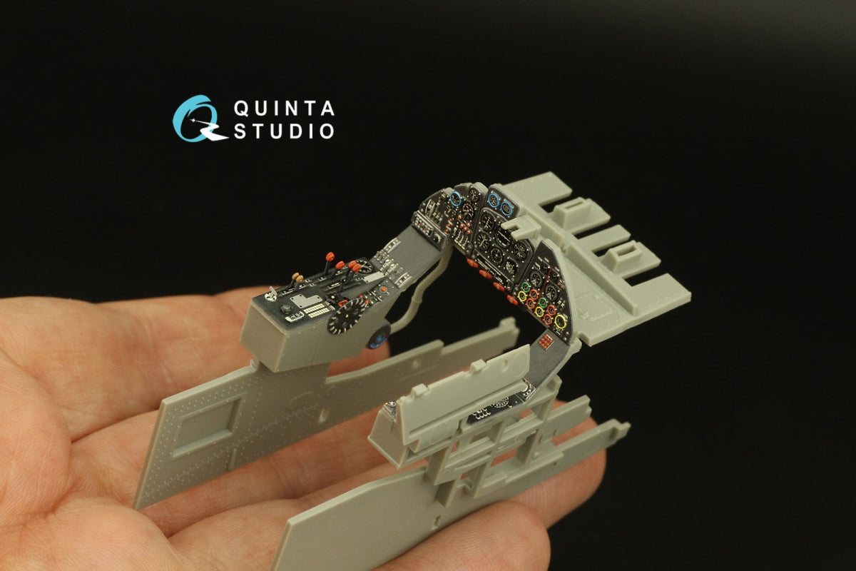 Quinta Studio QD32165 Do 335A-0 3D-Printed &amp;amp; colored Interior on decal paper (Zoukei-mura) 1/32 – image 3
