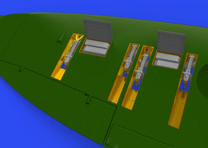 Eduard 648610 Spitfire Mk. IIa gun bays for Eduard 1/48 – immagine 2