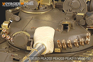 Maquette Voyager PE35353 Char de combat principal russe moderne T-72M1 (modèle de base pour TAMIYA 35160, échelle 1/35) – image 9