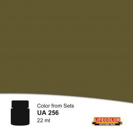 Lifecolor UA256 Base couleur vert olive 22 ml 