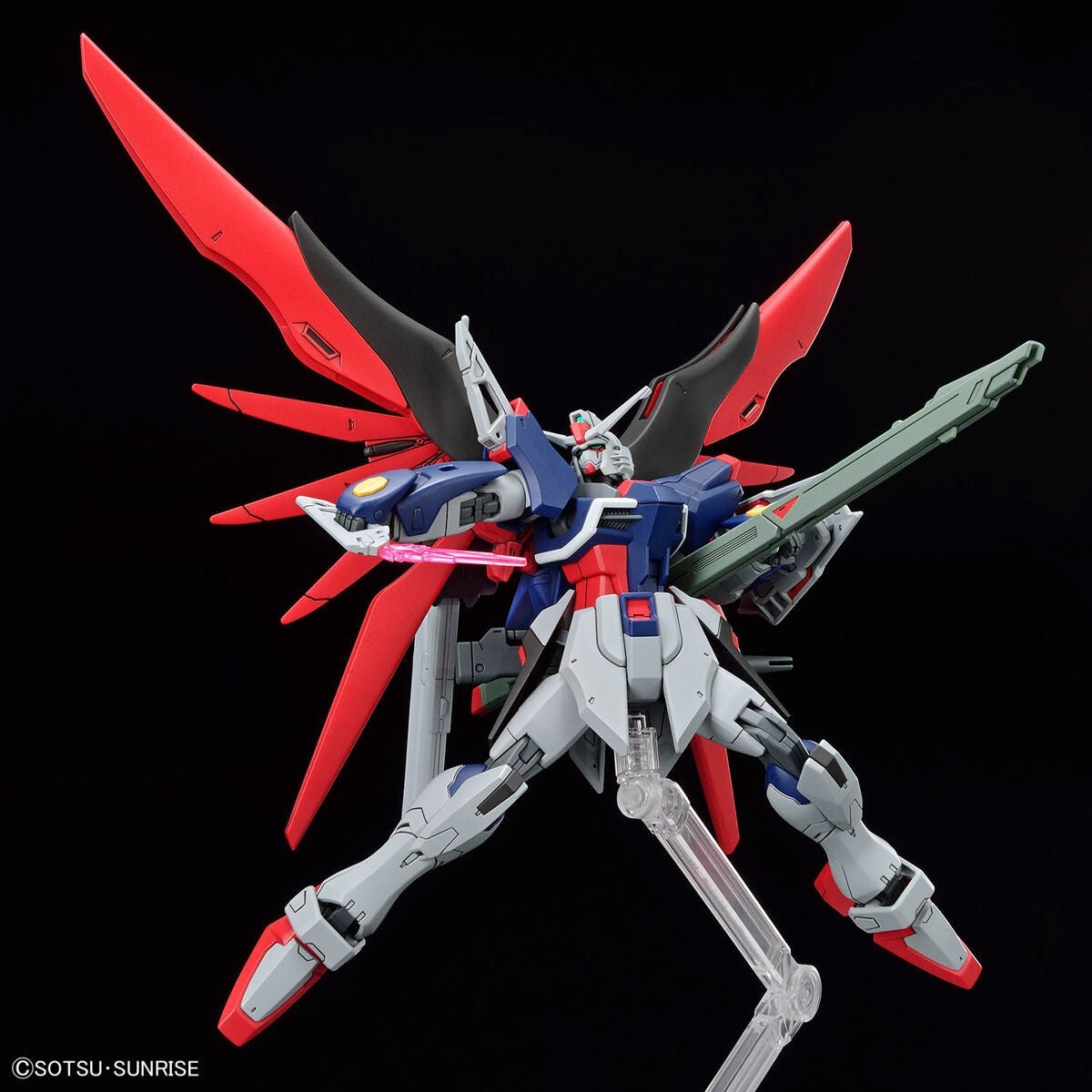 Bandai 67428 HGCE DESTINY GUNDAM Spec II &amp;amp; ZEUS SILHOUETTE 1/144 – image 13