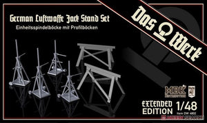 Das Werk DW4802 German Luftwaffe Jack Stand Set - Extended Edition 1/48 – immagine 3