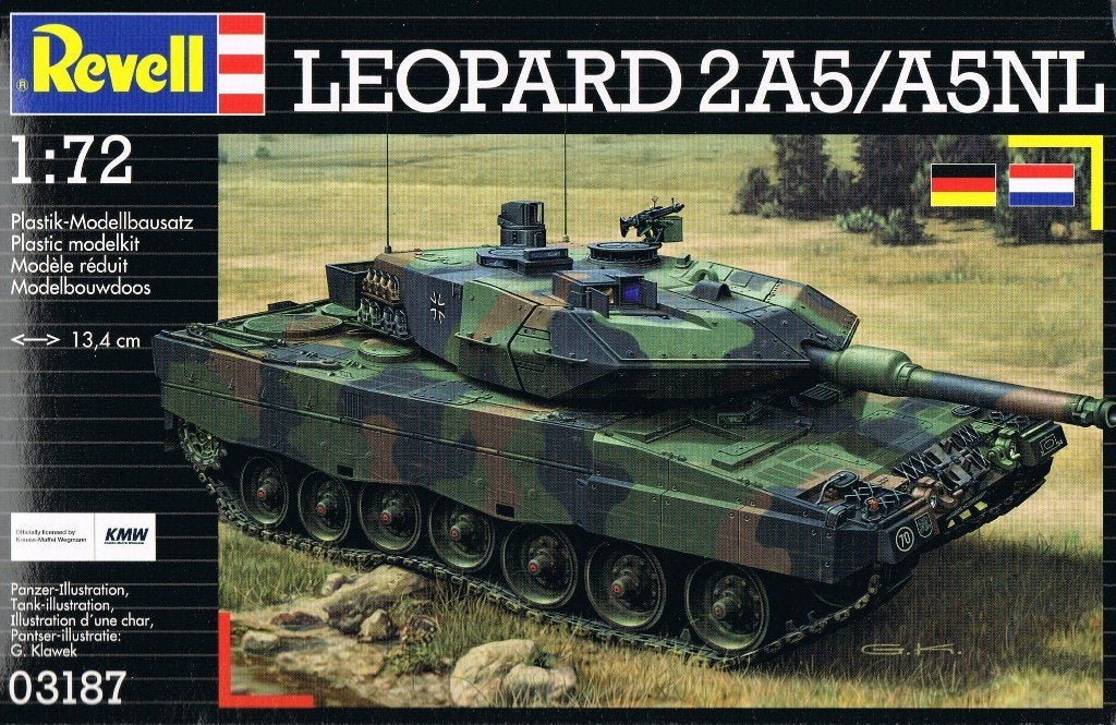 Revell 03187 Leopard 2 A5 / A5NL 1/72
