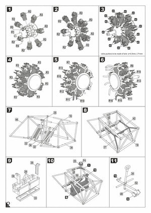 Armory Models 48001 Fairey Flycatcher British interwar FAA Fighter, early version, w/ Jaguar-III engine 1/48 – imagen 20