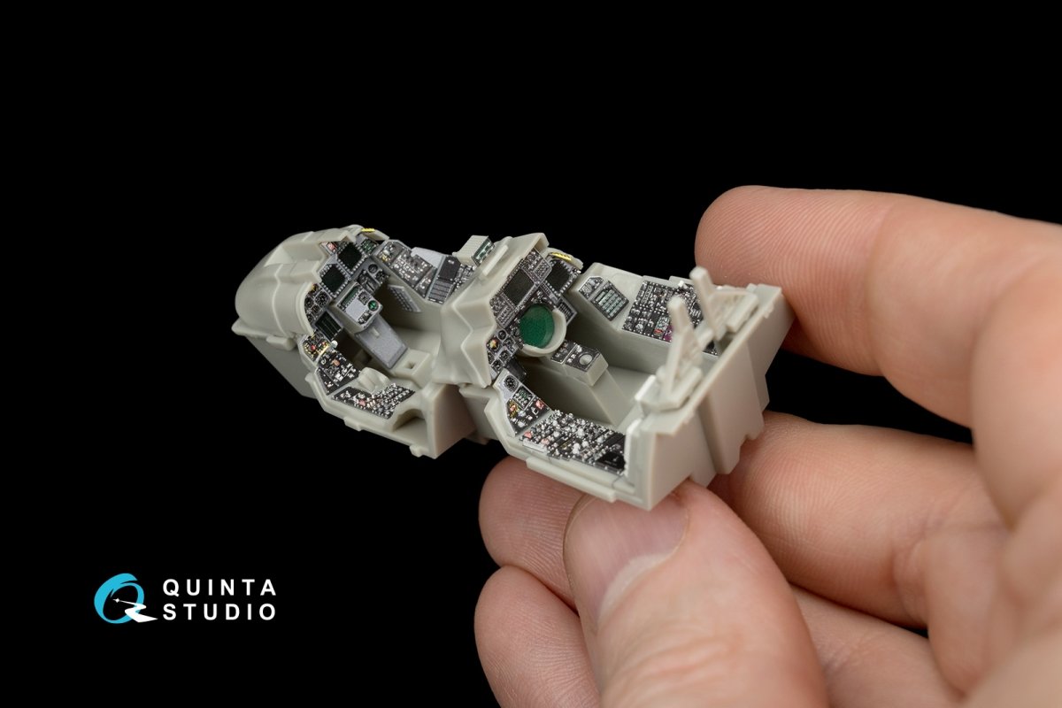 Quinta Studio QD48070 F-14D 3D-Printed &amp;amp; coloured Interior on decal paper (for Tamiya kit) 1/48 – zdjęcie 11