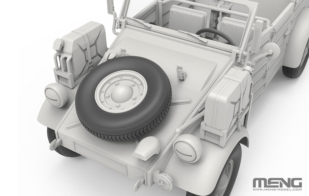 Meng Model VS-015 Type 82 German Pkw.K1 Kubelwagen (North Africa) 1/35 – imagen 8