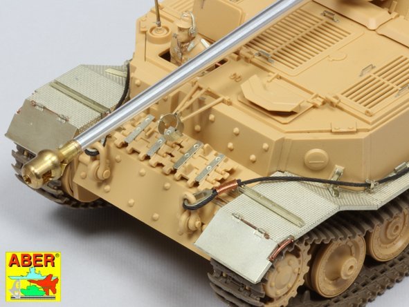 Aber 35L-140 German 88 mm Pak 43/1 L/71 Barrel for Elefant 1/35 – Bild 6