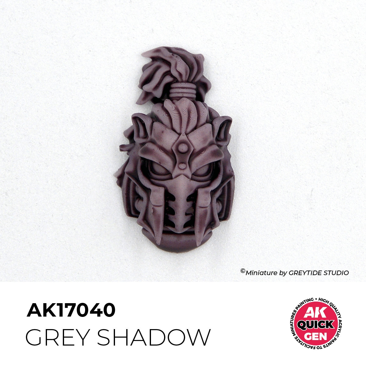 AK Interactive AK17040 GREY SHADOW – QUICK GEN COLOR 18ml