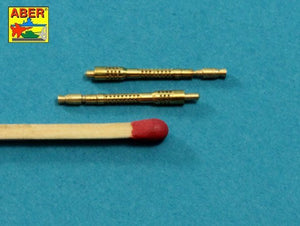 Aber A32021 Set of 2 barrels for German 13mm aircraft machine guns MG 131 (late type) 1/32 – immagine 3