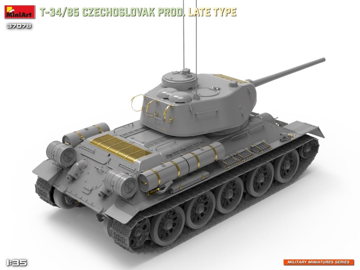 MiniArt 37078 T-34/85 Prod. tchécoslovaque. Type tardif 1/35 – image 5