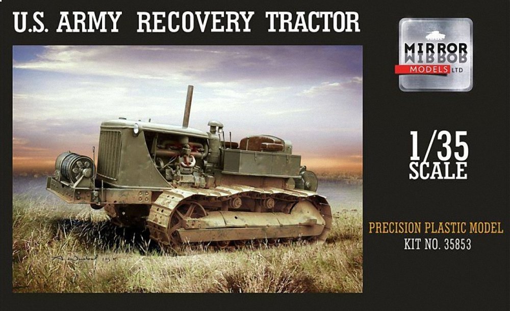 Tracteur de dépannage de l&amp;#39;armée américaine Mirror Model 35853, échelle 1/35