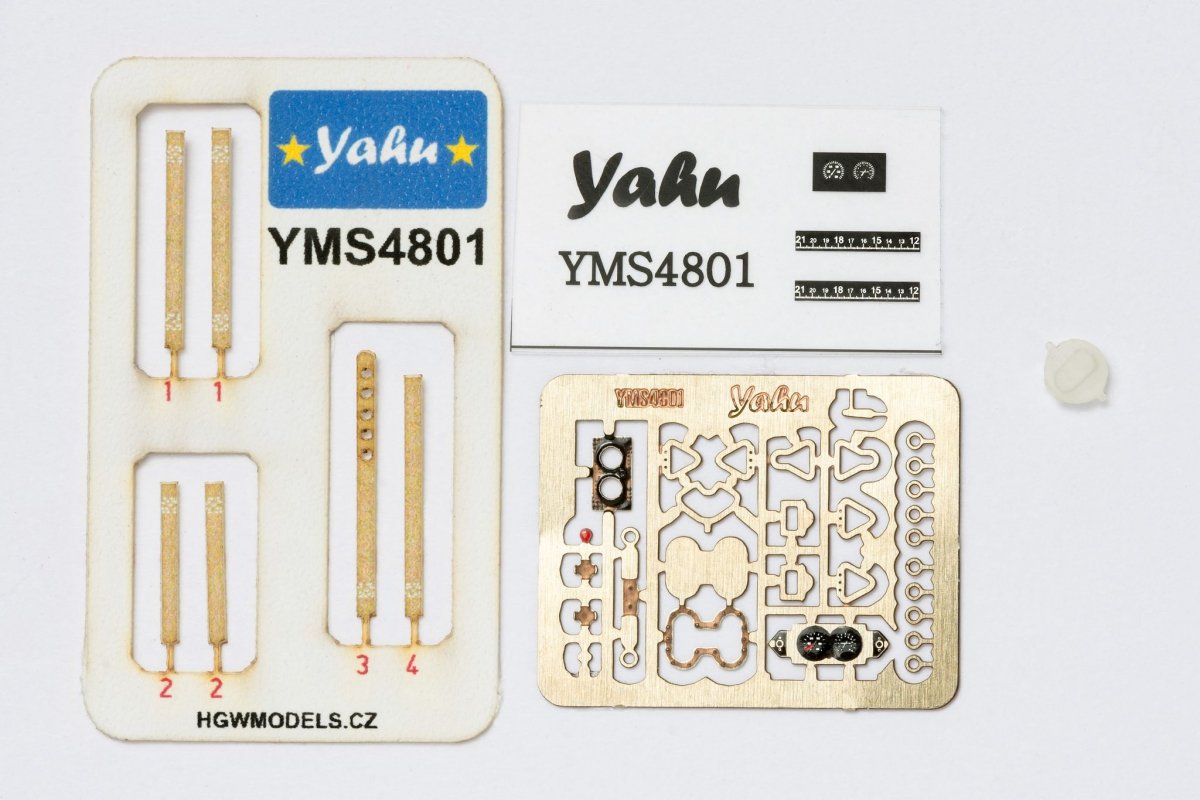 Yahu YMS4801 PZL P.11 / PZL P.24 set (Mirage) 1/48 – Bild 2