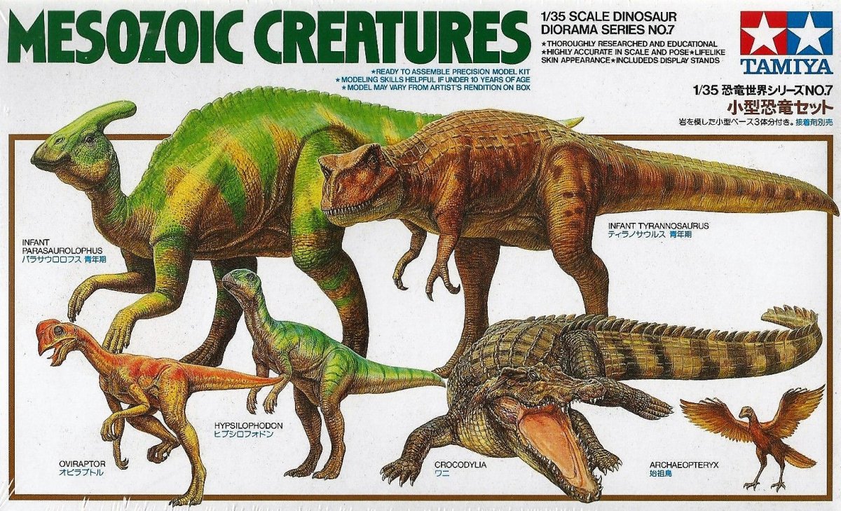 Tamiya 60107 Créatures du Mésozoïque