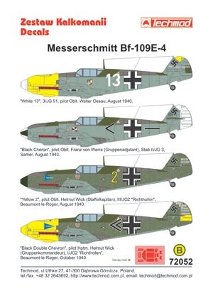 Techmod 72052 - Messerschmitt Bf 109G-2 1/72 – Bild 2