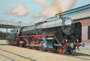 Revell 62172 Schnellzuglok BR01 mit Tender 2&amp;#39;2&amp;#39; T32 Model Set ( H0 ) 1/87 – imagen 3