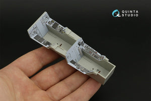 Quinta Studio QD32123 F/A-18F early 3D-Printed &amp;amp; colored Interior on decal paper (Trumpeter) 1/32 – image 9