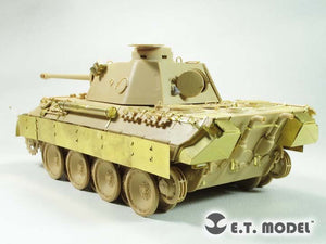 E.T. Model EA35-114 WWII German Panther D Fender &amp;amp; Side Skirts For TAMIYA Kit 1/35 – immagine 2